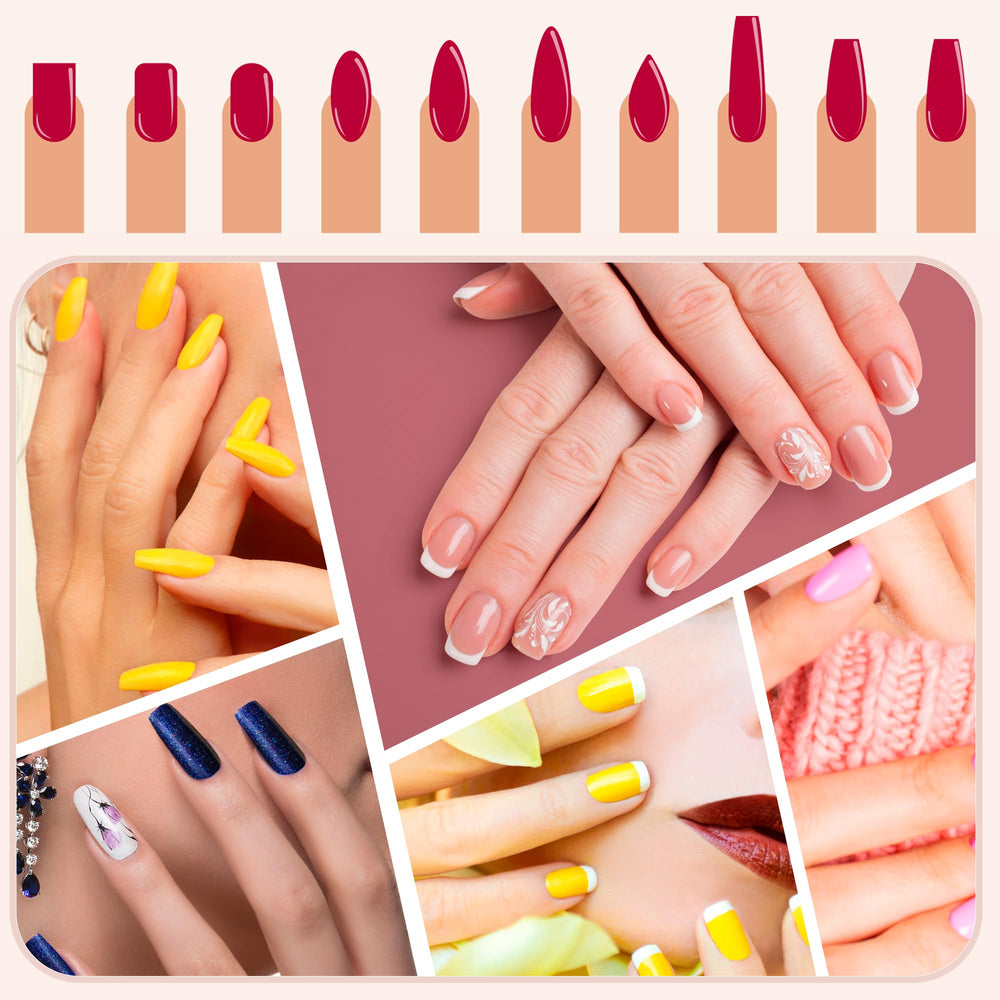 Krisp Beauty 7-inch stainless steel file is travel-friendly for natural or acrylic nails.