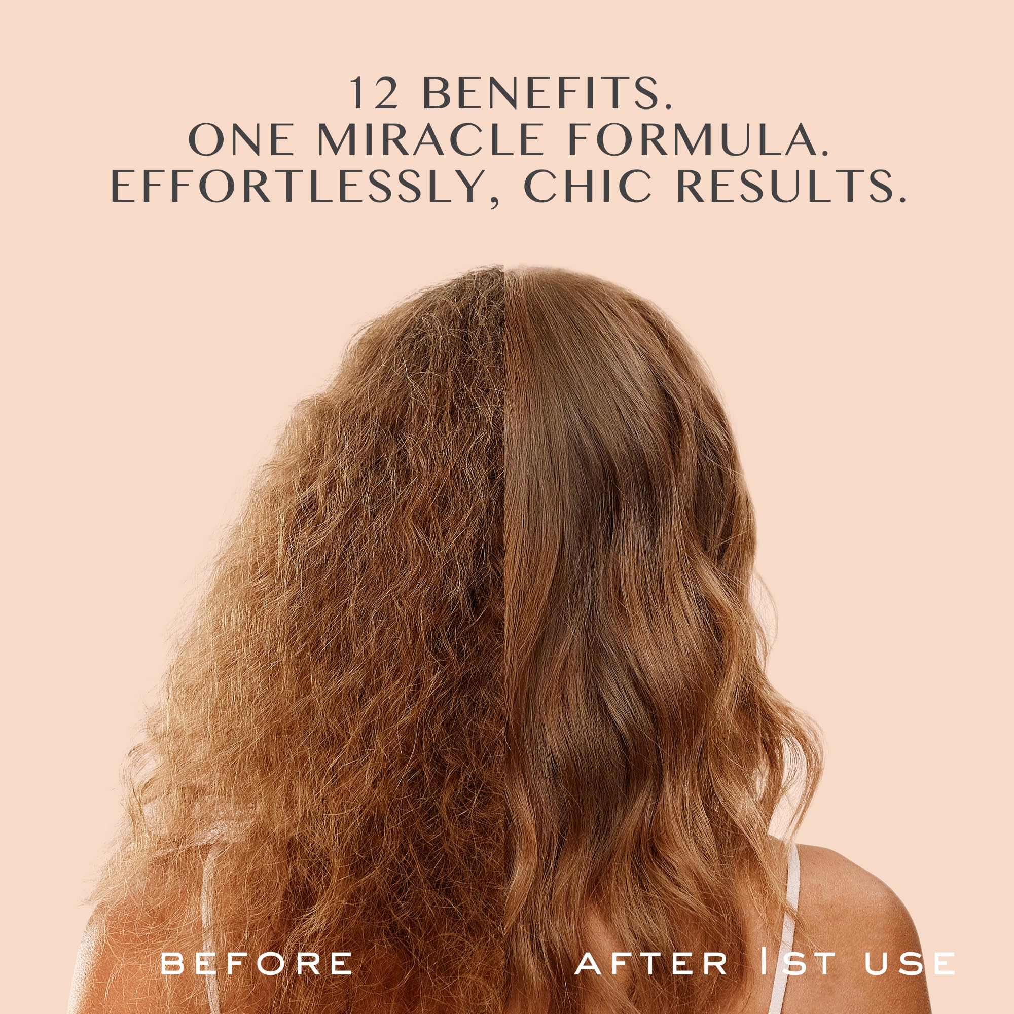 Kristin Ess 12-en-1 hidratación con Pro‑Vitamina B5 y quinoa hidrolizada para elasticidad