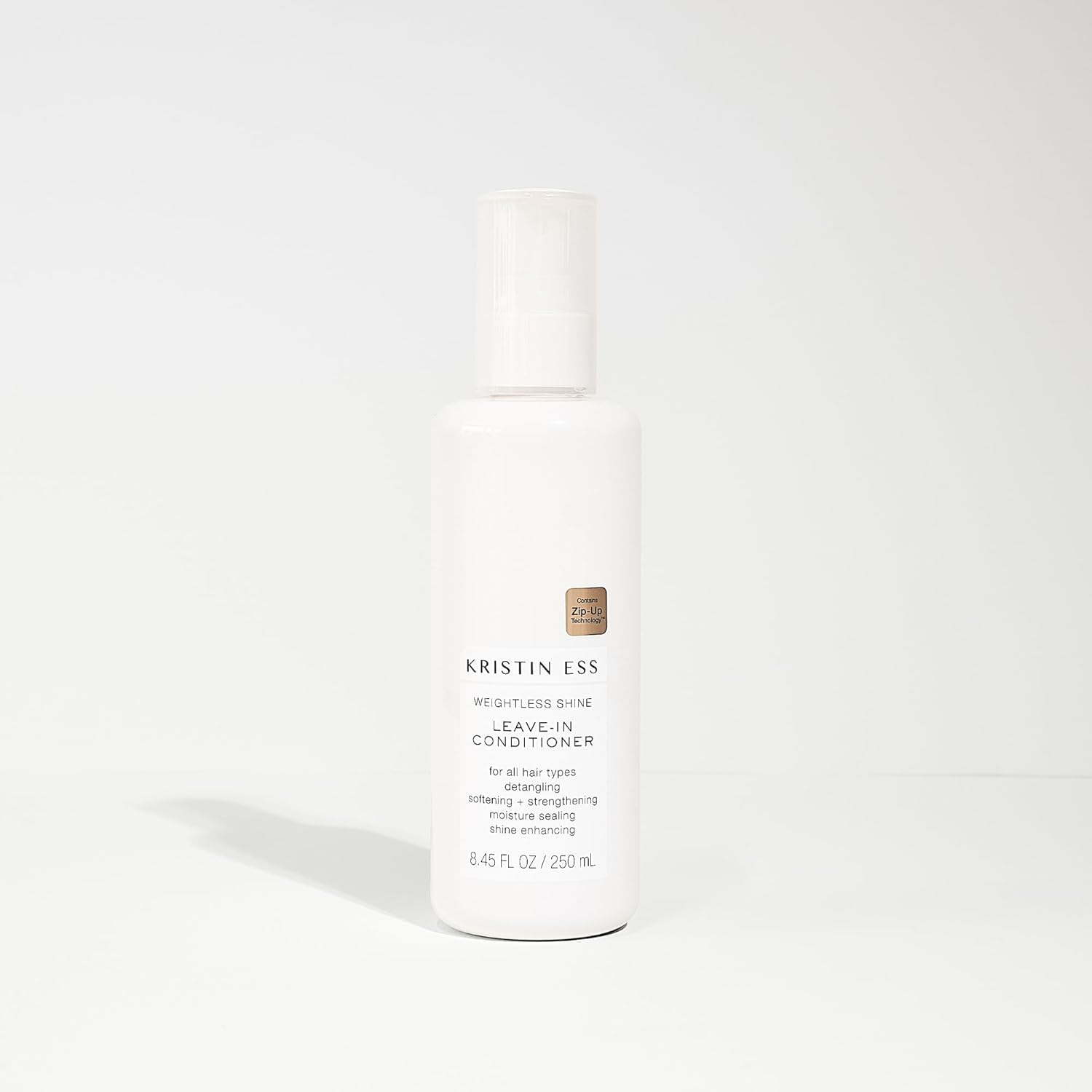 Kristin Ess castor oil moisture bond repair spray provides deeper hydration.