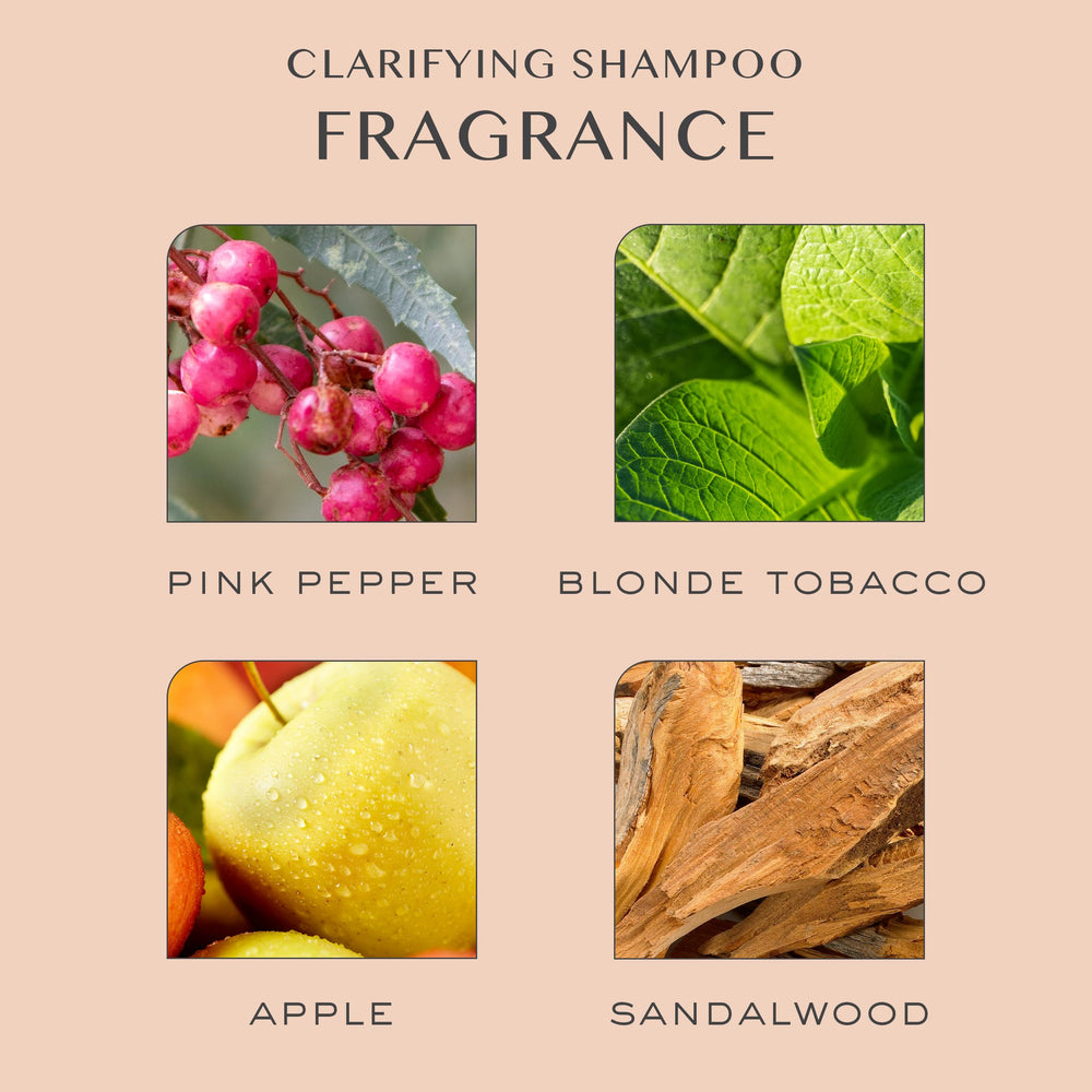 Clarifying action removes buildup while preserving balance in Kristin Ess Detox Shampoo.