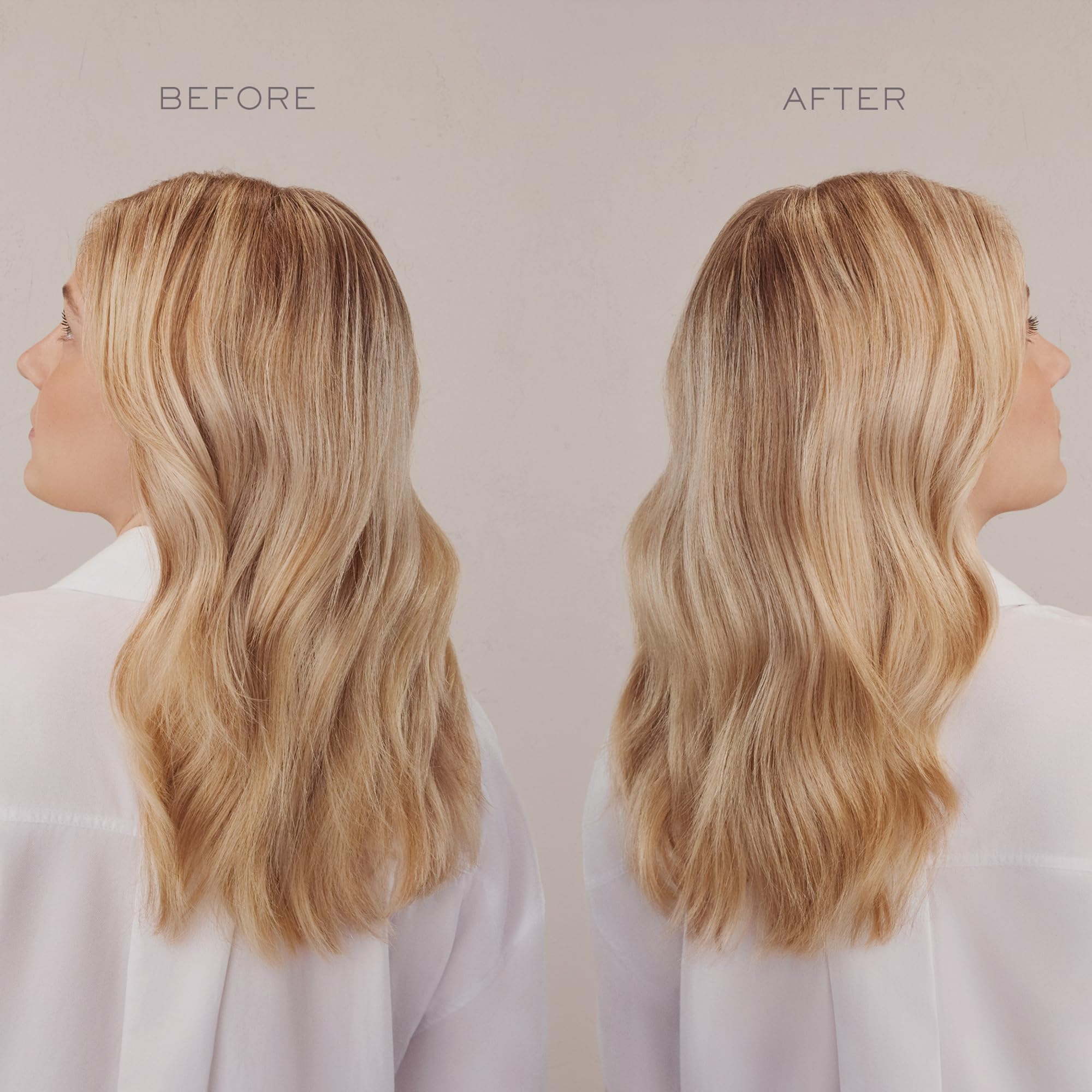 Spray at roots with Kristin Ess Dry Shampoo for quick lift and texture