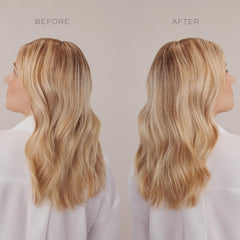 Spray at roots with Kristin Ess Dry Shampoo for quick lift and texture