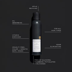 Kristin Ess Dry Shampoo demonstrates volume boost and effortless refresh between washes