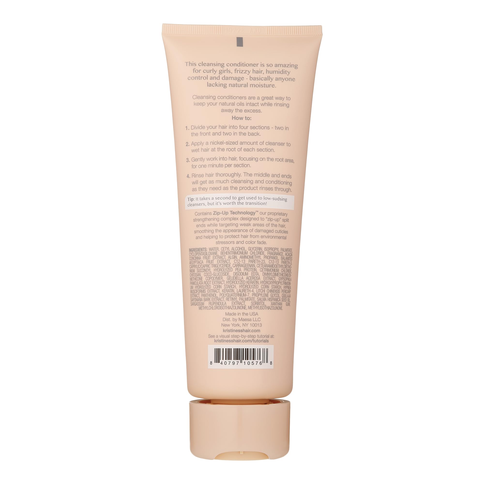 Bote de Kristin Ess Frizz Management de 8.45 oz para control del frizz