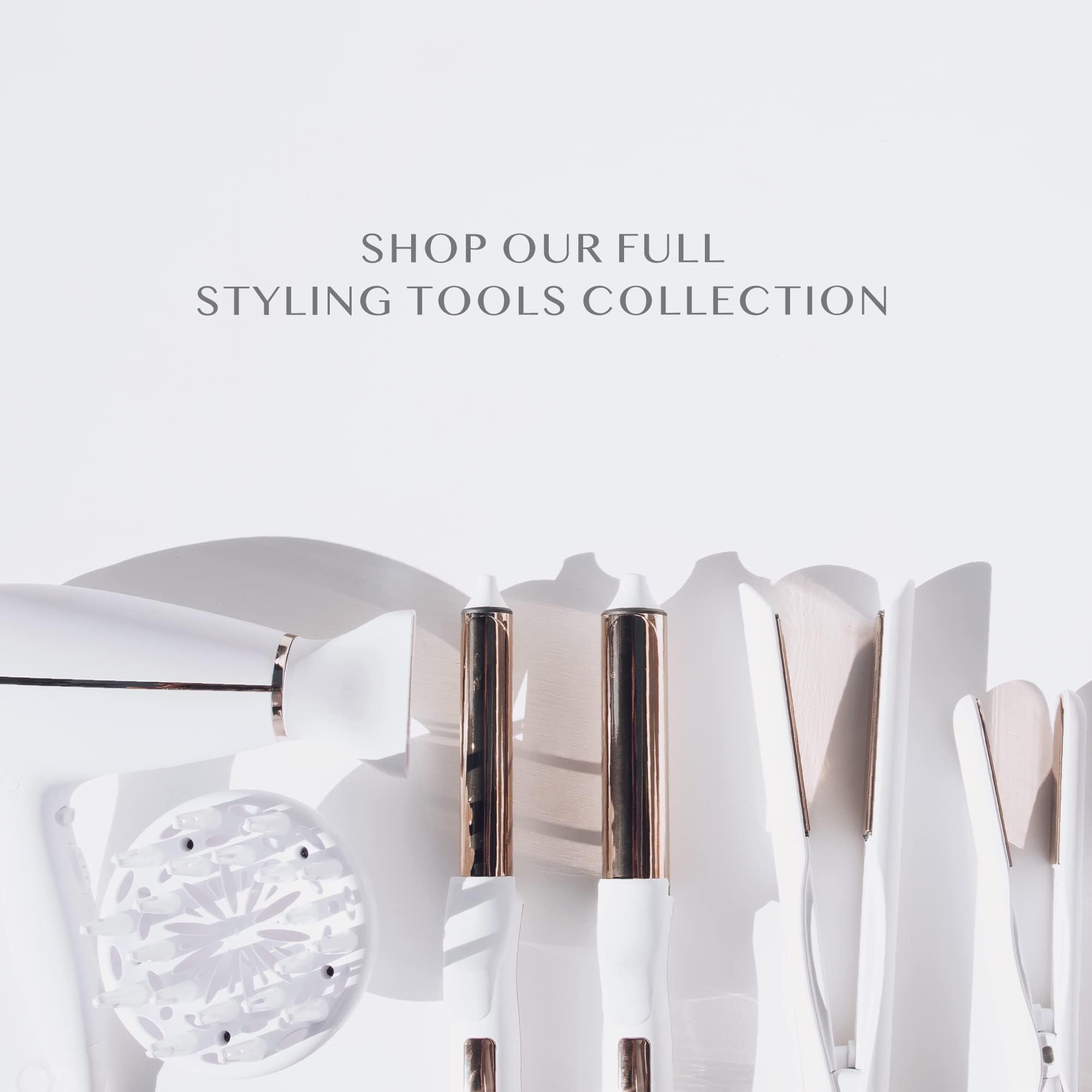 Kristin Ess Hair 2 Inch Titanium Curling Iron delivers fast, even heat for quick waves.