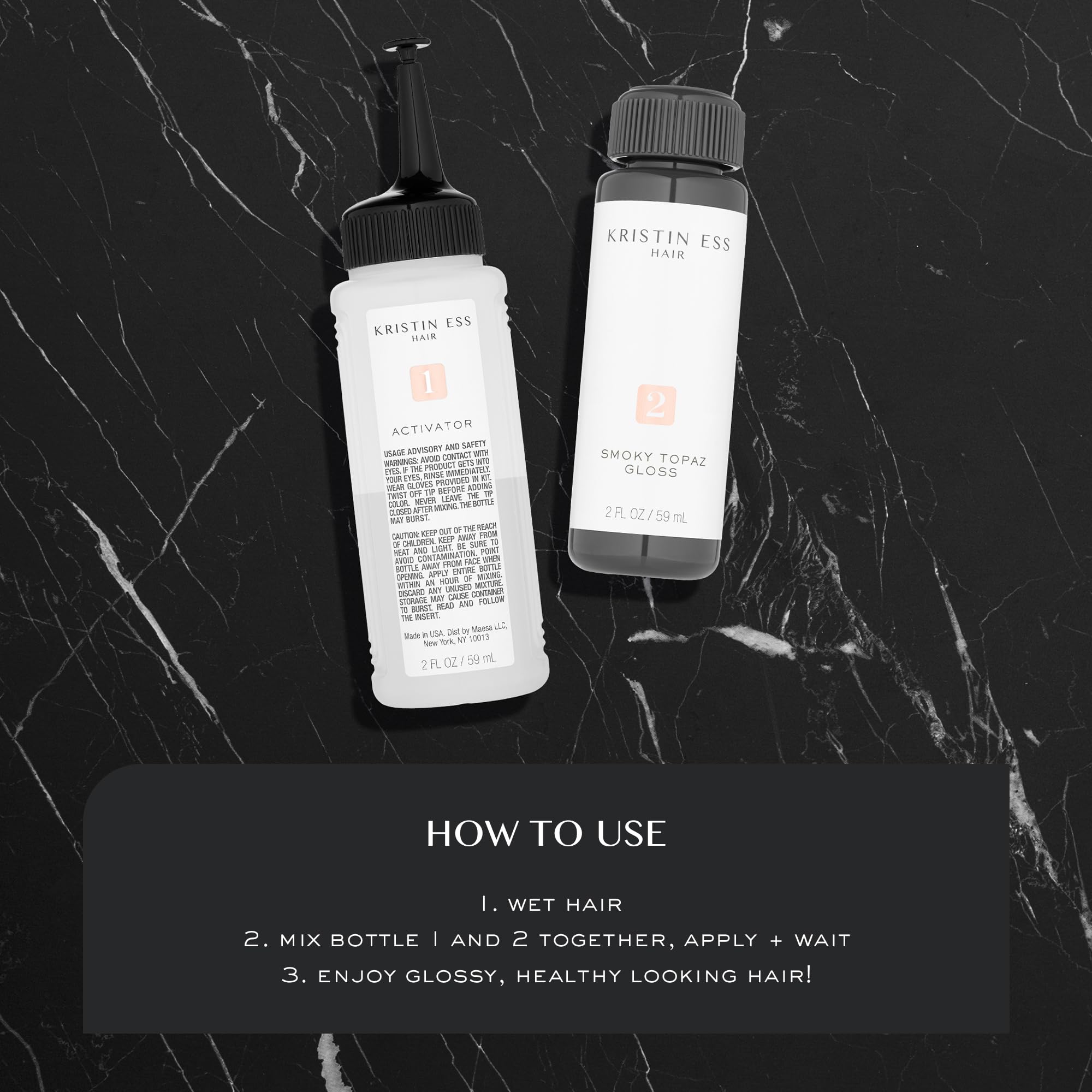 Kristin Ess Hair Gloss vegan and cruelty-free formula for color treated hair
