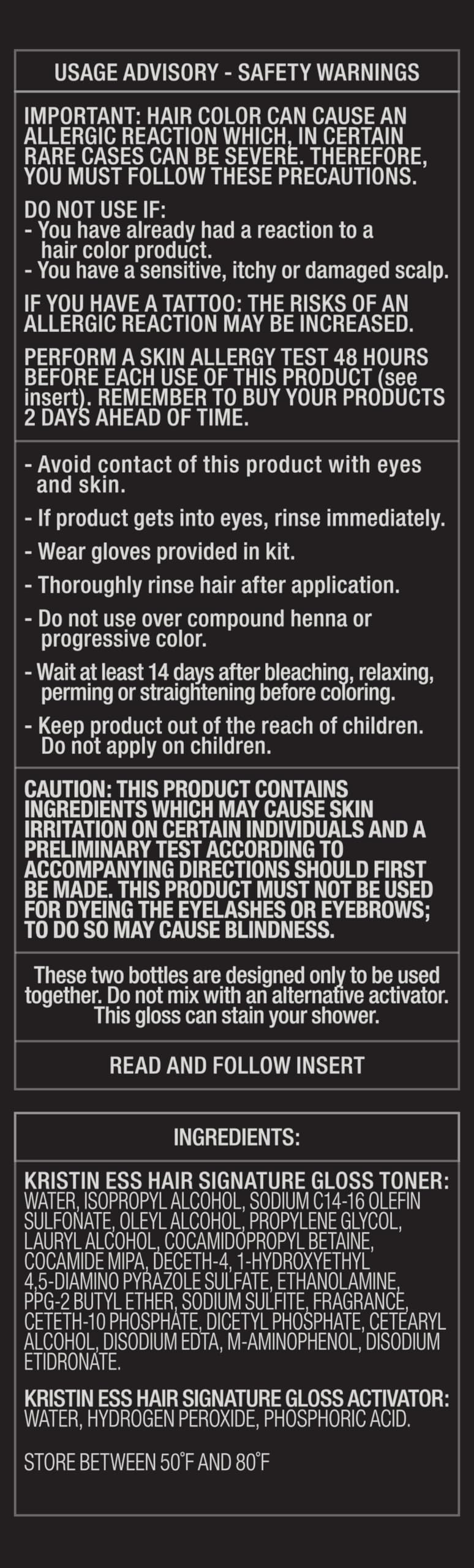 Applying gloss in shower refreshes color and adds dimension to brown hair.