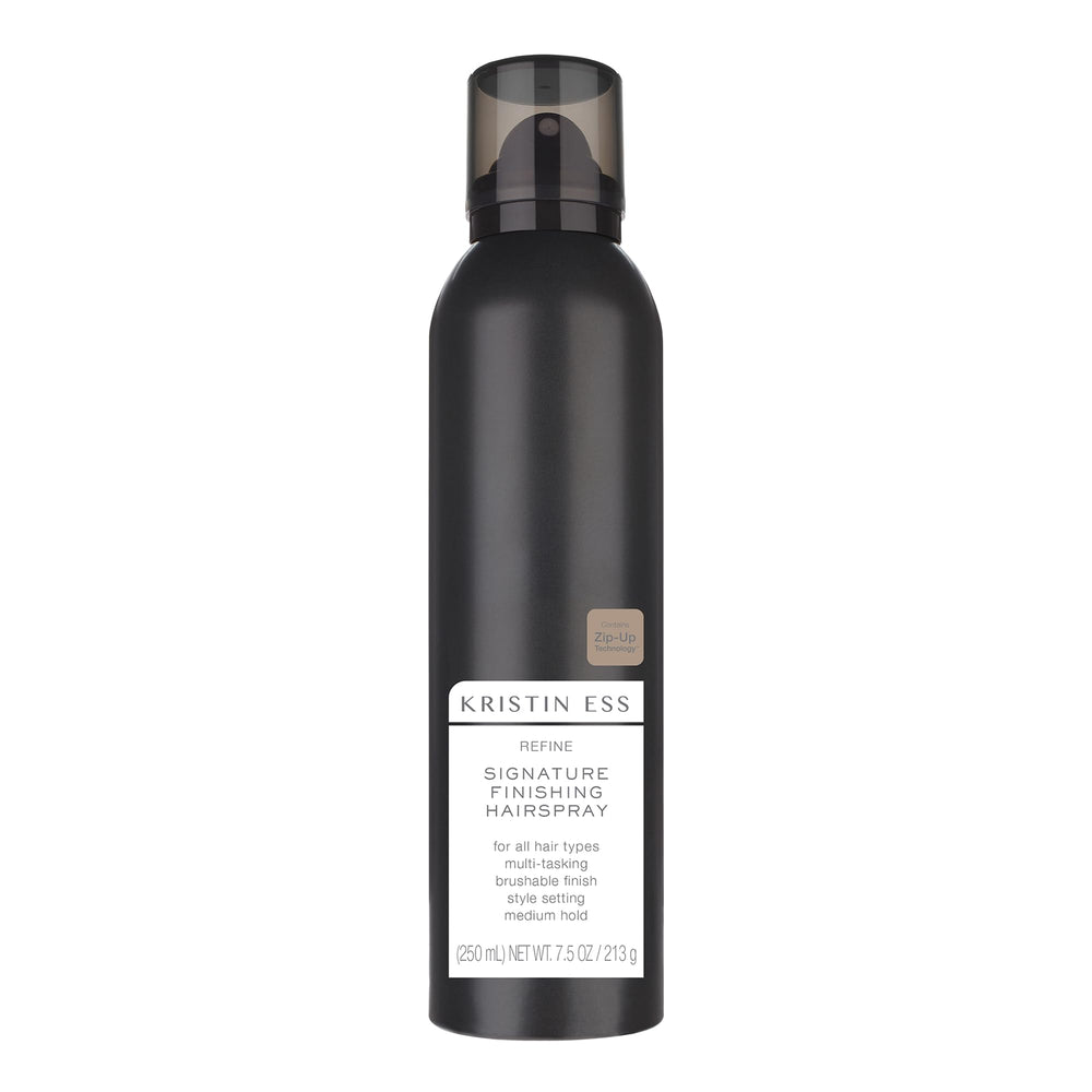 Kristin Ess Hair Refine laca fijadora con fijación flexible para peinados