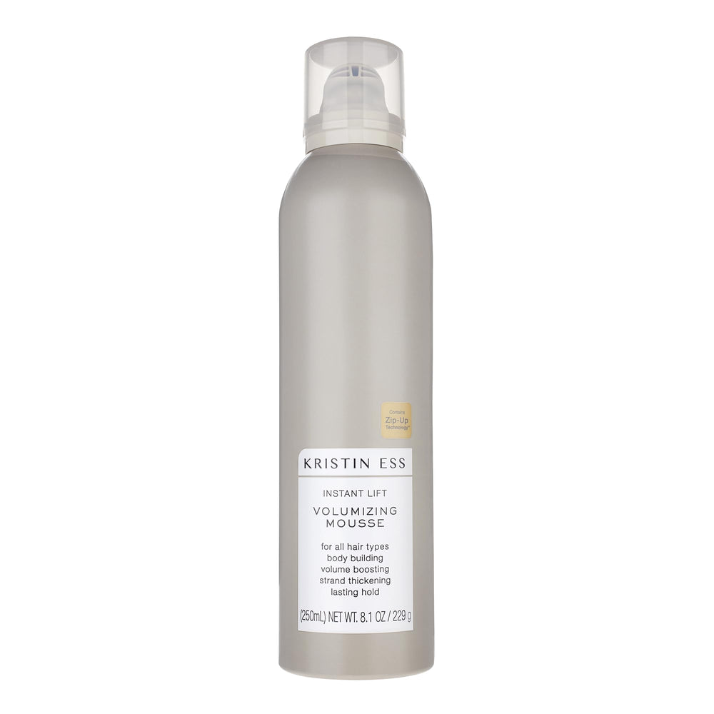 Kristin Ess Instant Lift Mousse en botella frontal para volumen inmediato