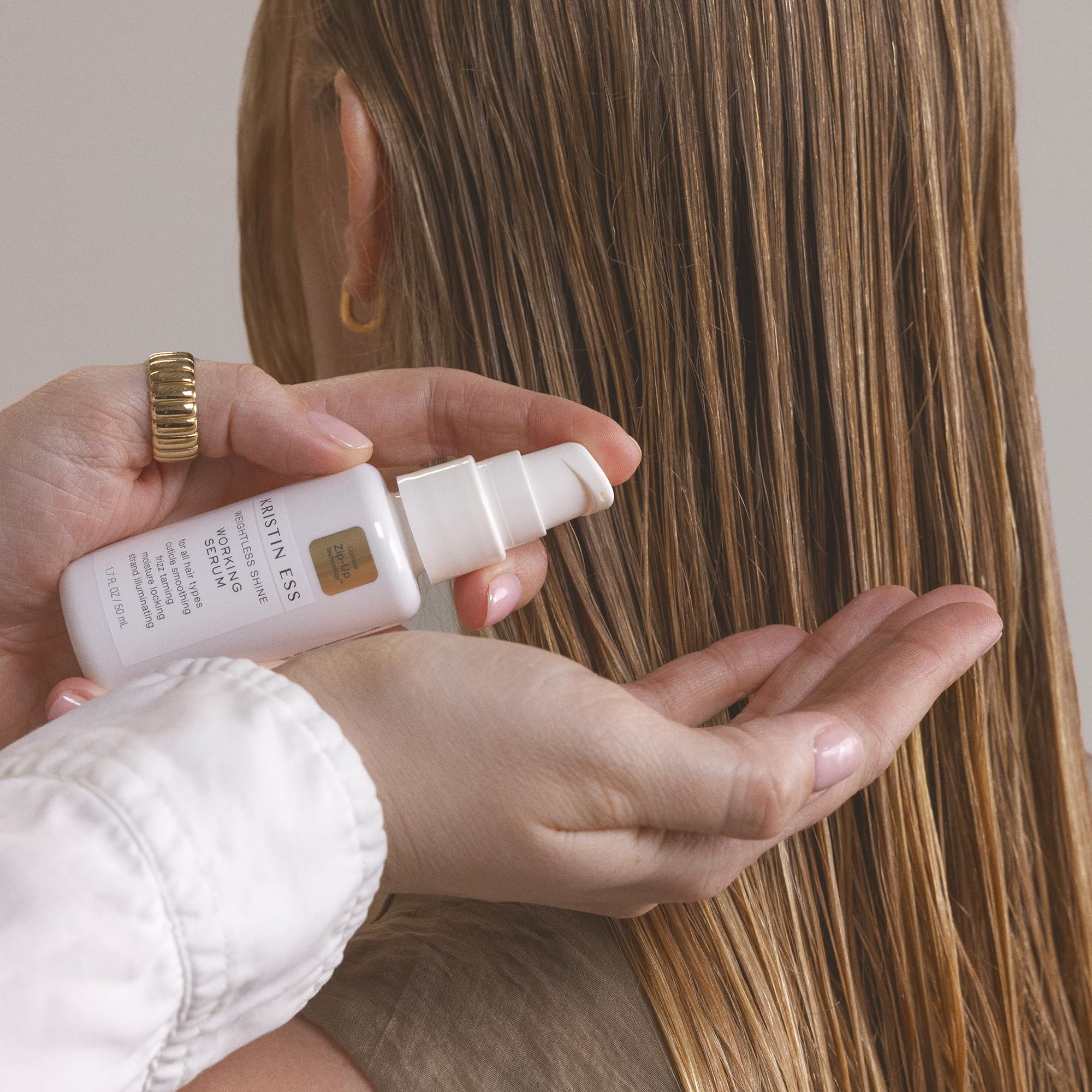 Serum Kristin Ess tamaño viaje 50 ml: retoques en cualquier lugar