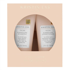 Kristin Ess Signature Shampoo mini, botella, limpieza suave que mantiene la humedad y brillo