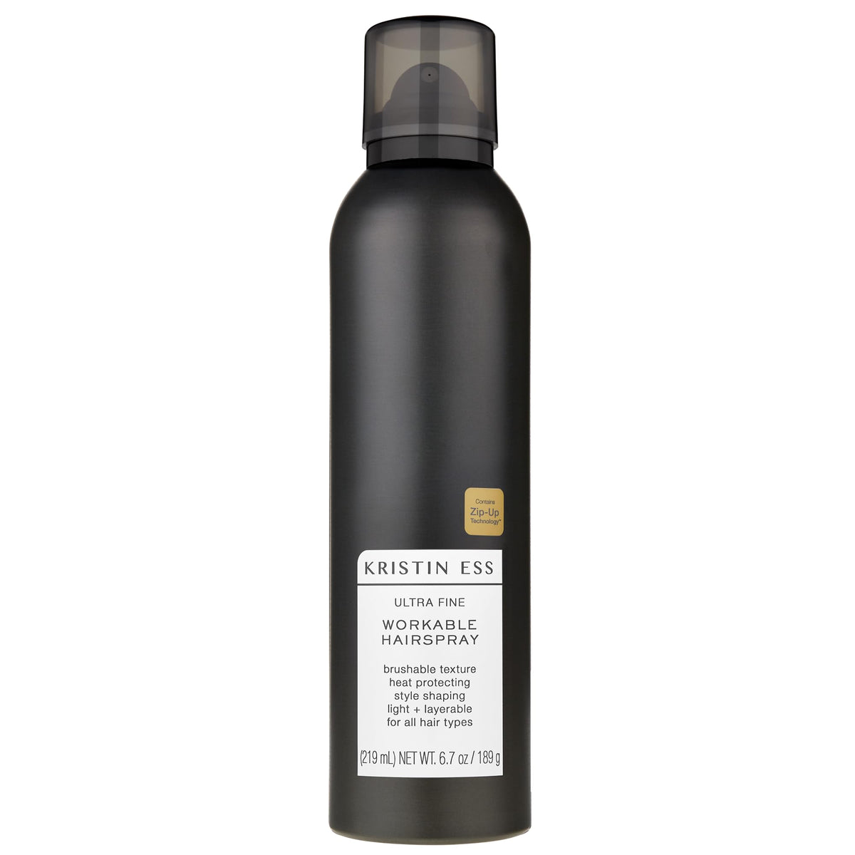 Kristin Ess spray fijador ultra fino con protección térmica para peinados duraderos
