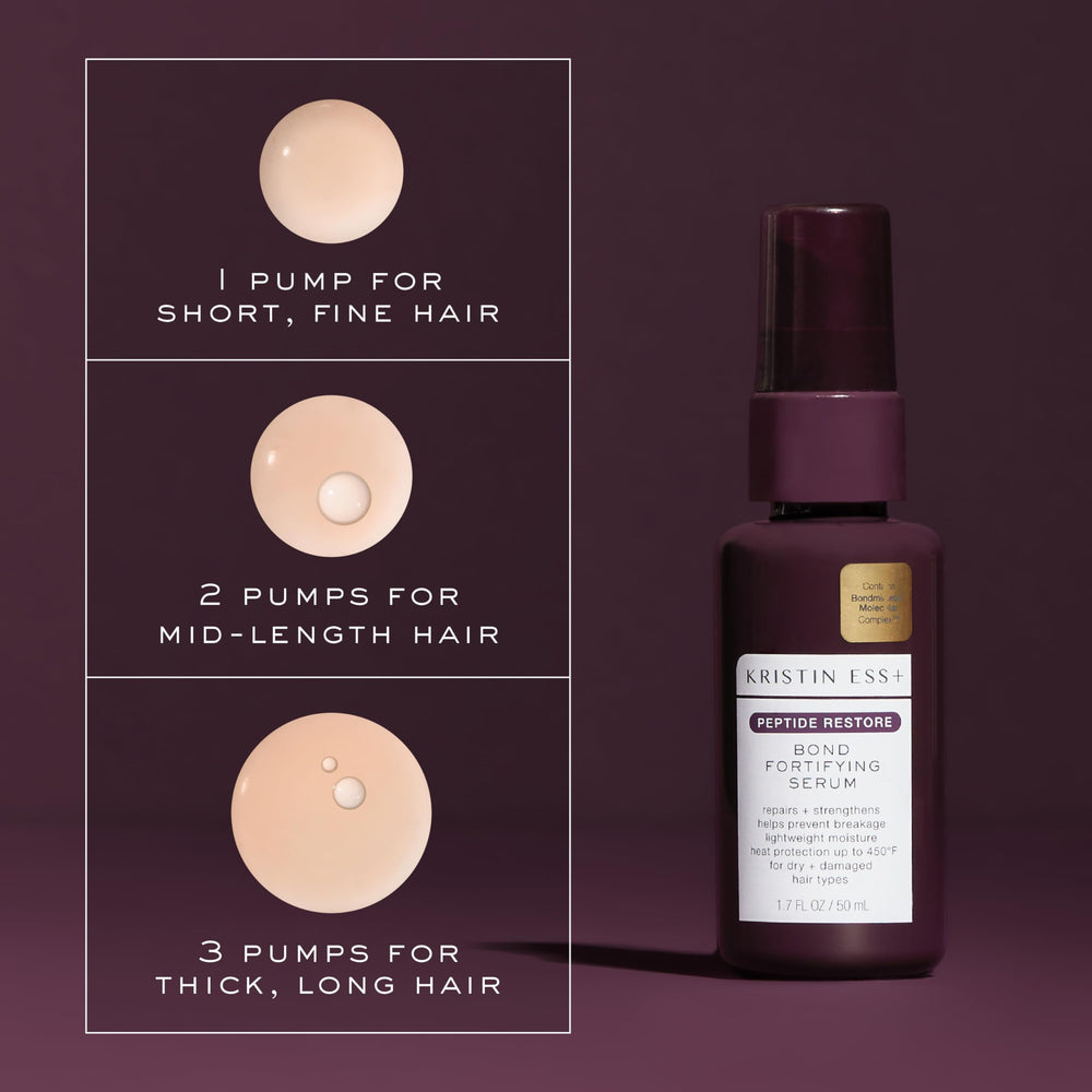 Suero con ácido hialuronico para cabello seco, flexible y con brillo
