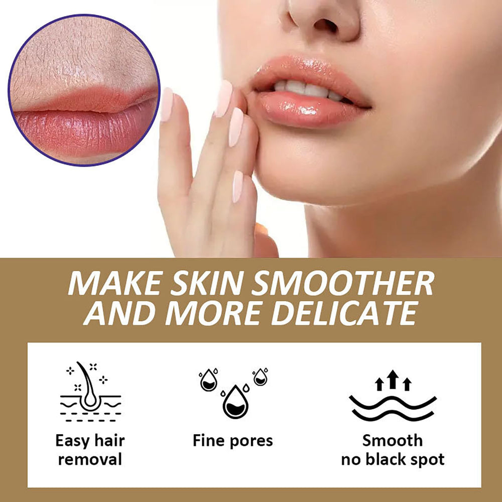 Krmspe quick removal in 10–15 minutes without shaving or waxing.