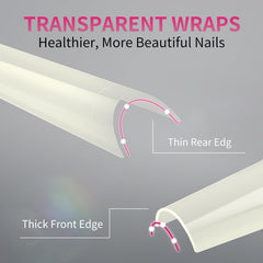 Krofaue 12-size box keeps tips organized for DIY or salon.
