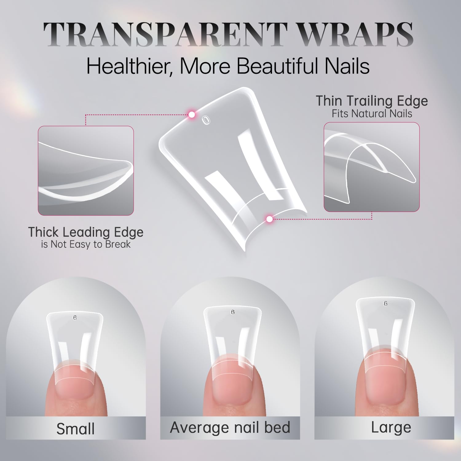 The krofaue nail tips storage box keeps tips organized with twelve compartments.
