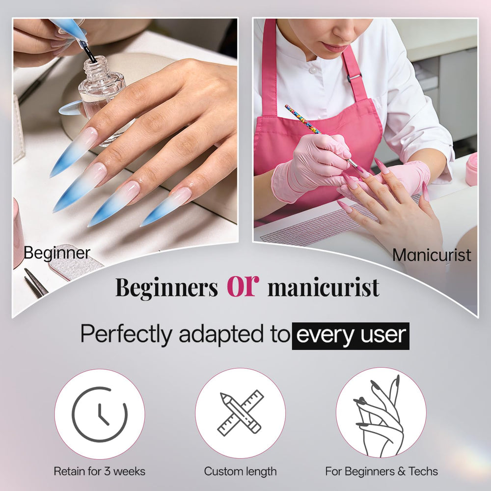 Krofaue nails ideal for beginners and pros to create DIY art.