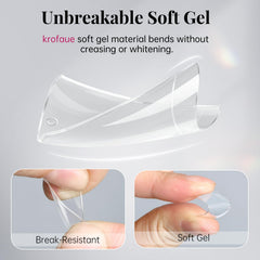 The krofaue duck feet design offers playful, stylish nail art options for creative sessions.