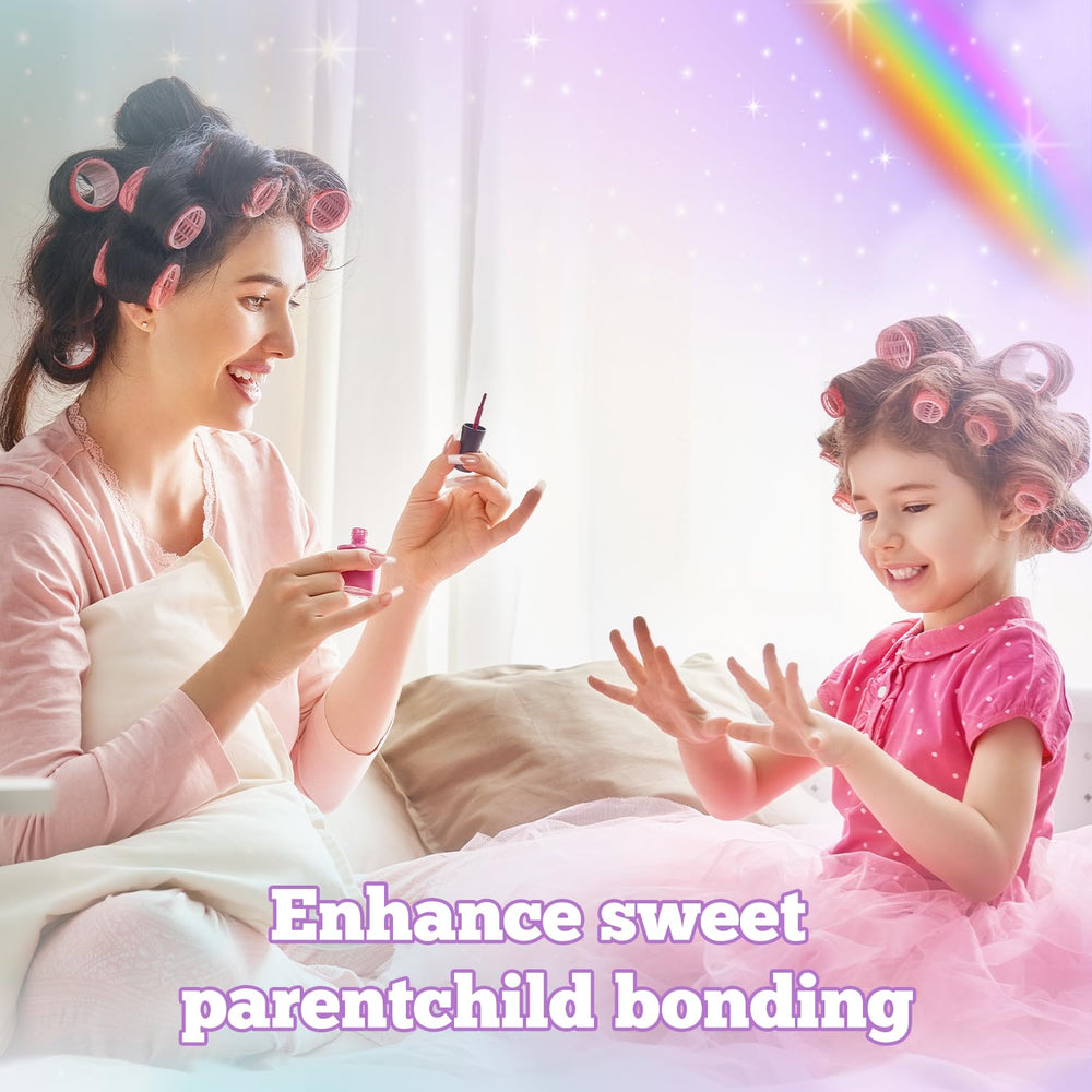 Krofaue gift-ready kids fake nails set for birthdays and holidays.