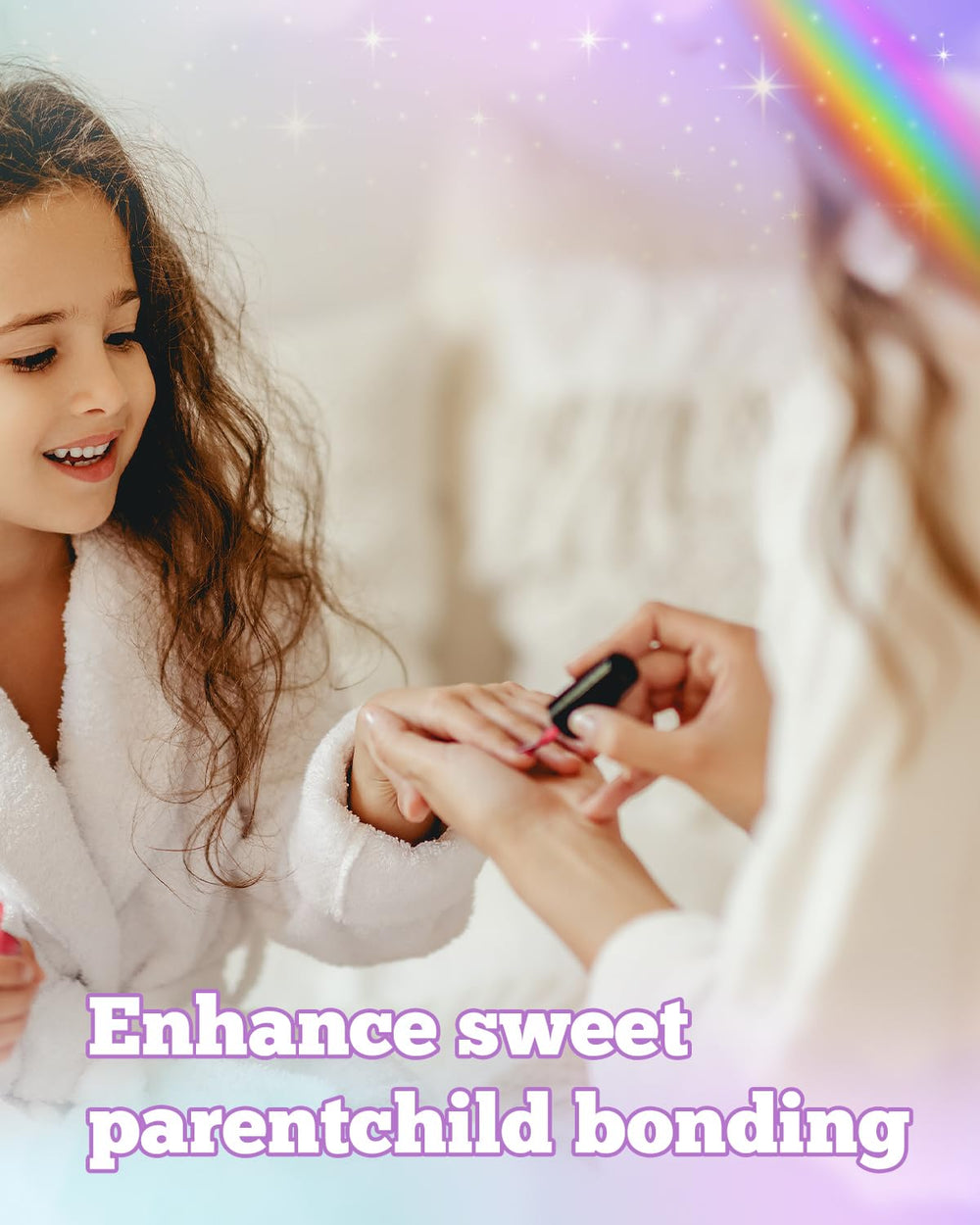 krofaue kids nail tips 10-sizes chart highlights quick fit for little fingers