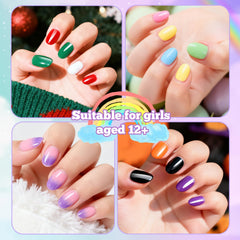 Krofaue kids nail tips in 13 sizes for a precise fit