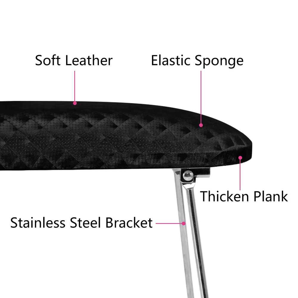 Krofaue Nail Arm Rest portable and lightweight, ideal for on-the-go manicures.