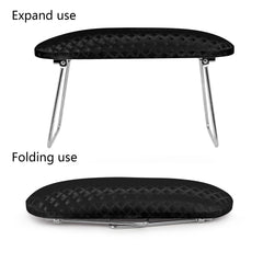 Krofaue Nail Arm Rest stainless steel brackets keep the stand stable during work.