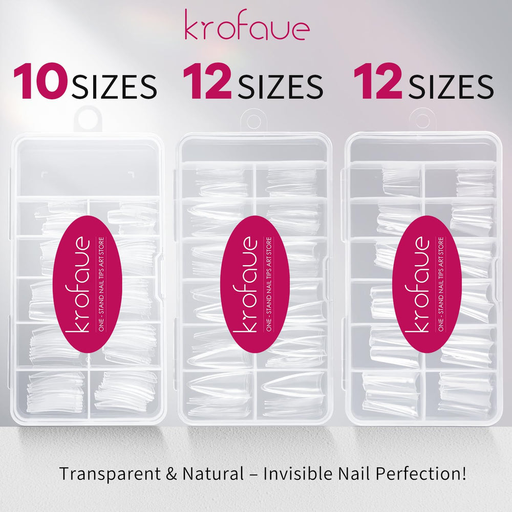 krofaue tips frances claros, versatilidad para diseños variados.