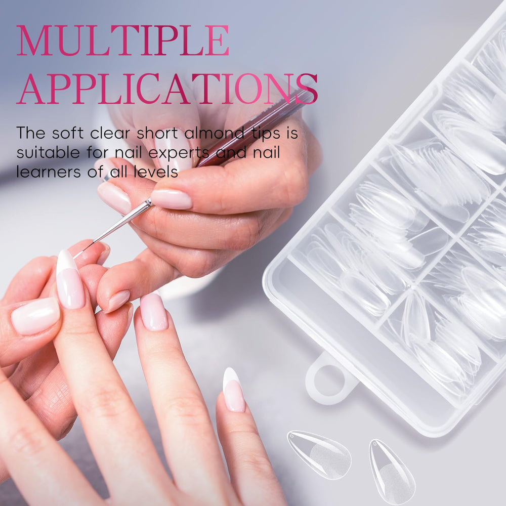 Krofaue almond tips ideal for weddings, parties, daily wear.