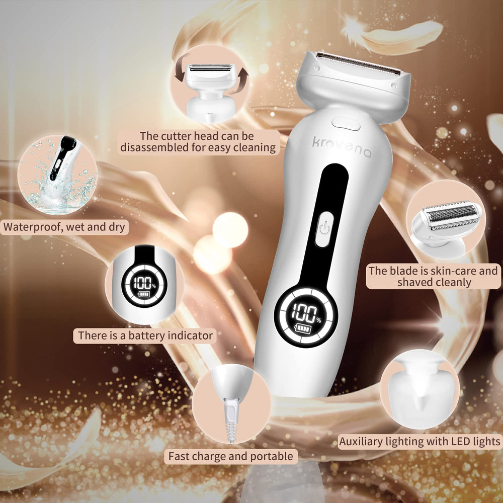 Krovena bikini trim guide 35 mm attachment for shaping delicate areas.