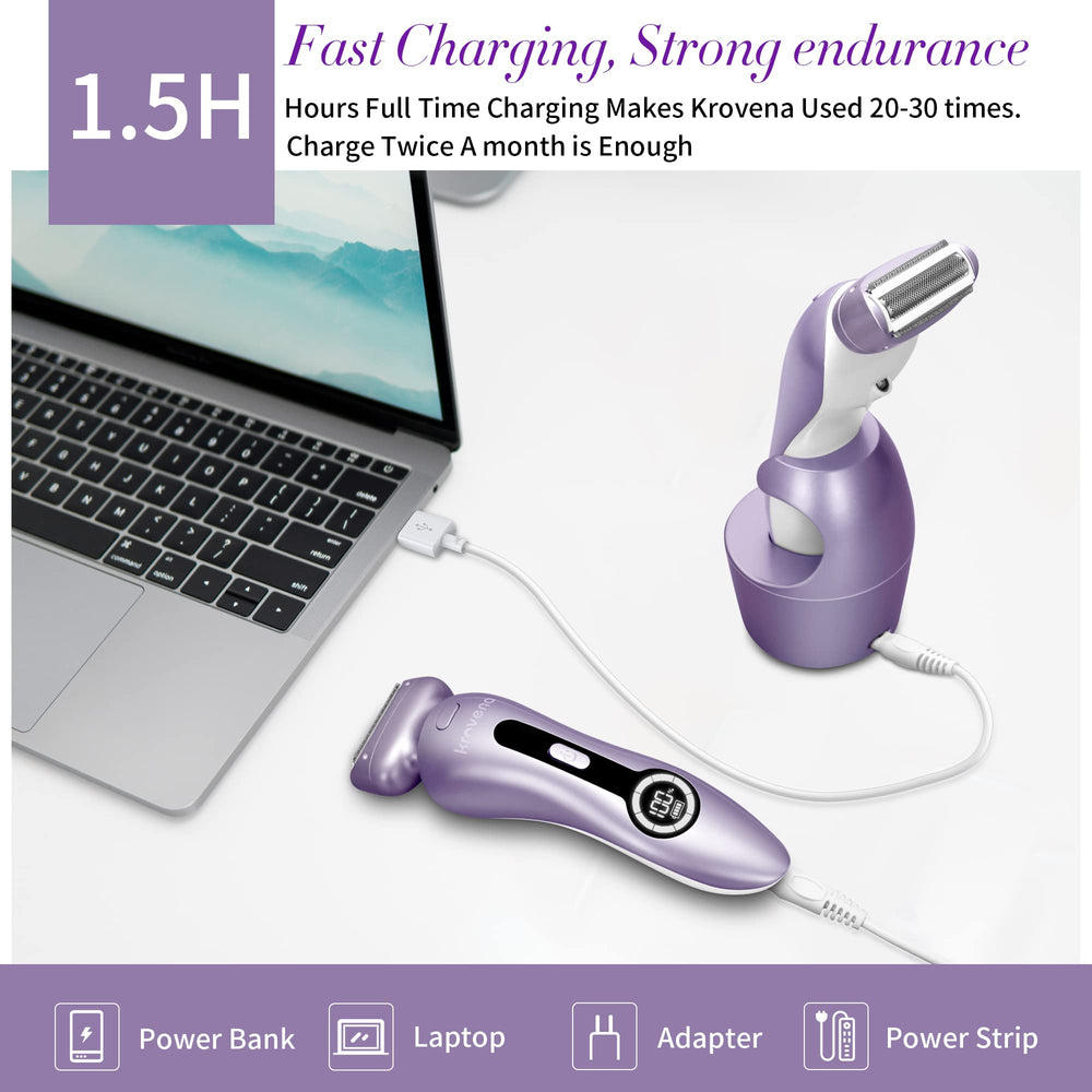 Krovena hypoallergenic stainless steel blades for sensitive skin