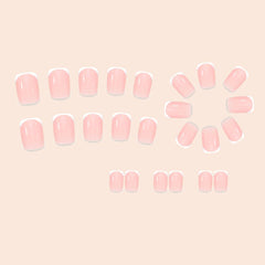 KRTBKR set de 24 uñas falsas con 12 tallas para un ajuste cómodo