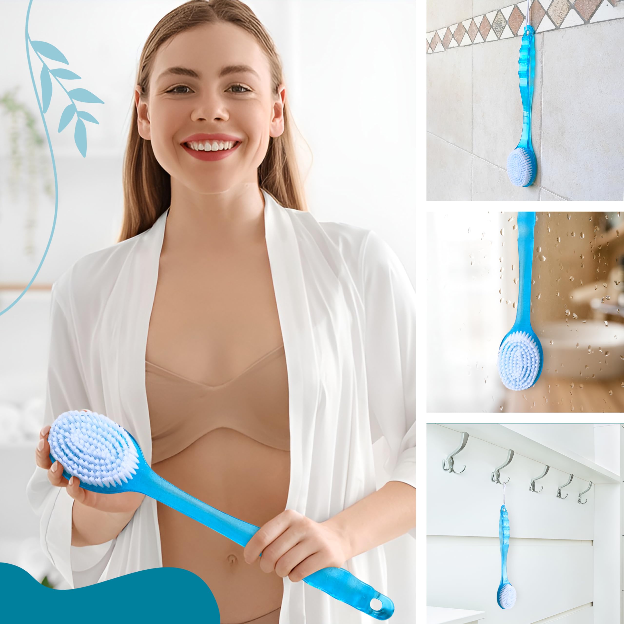 KT Deals cerdas suaves proporcionan exfoliación suave durante la ducha.