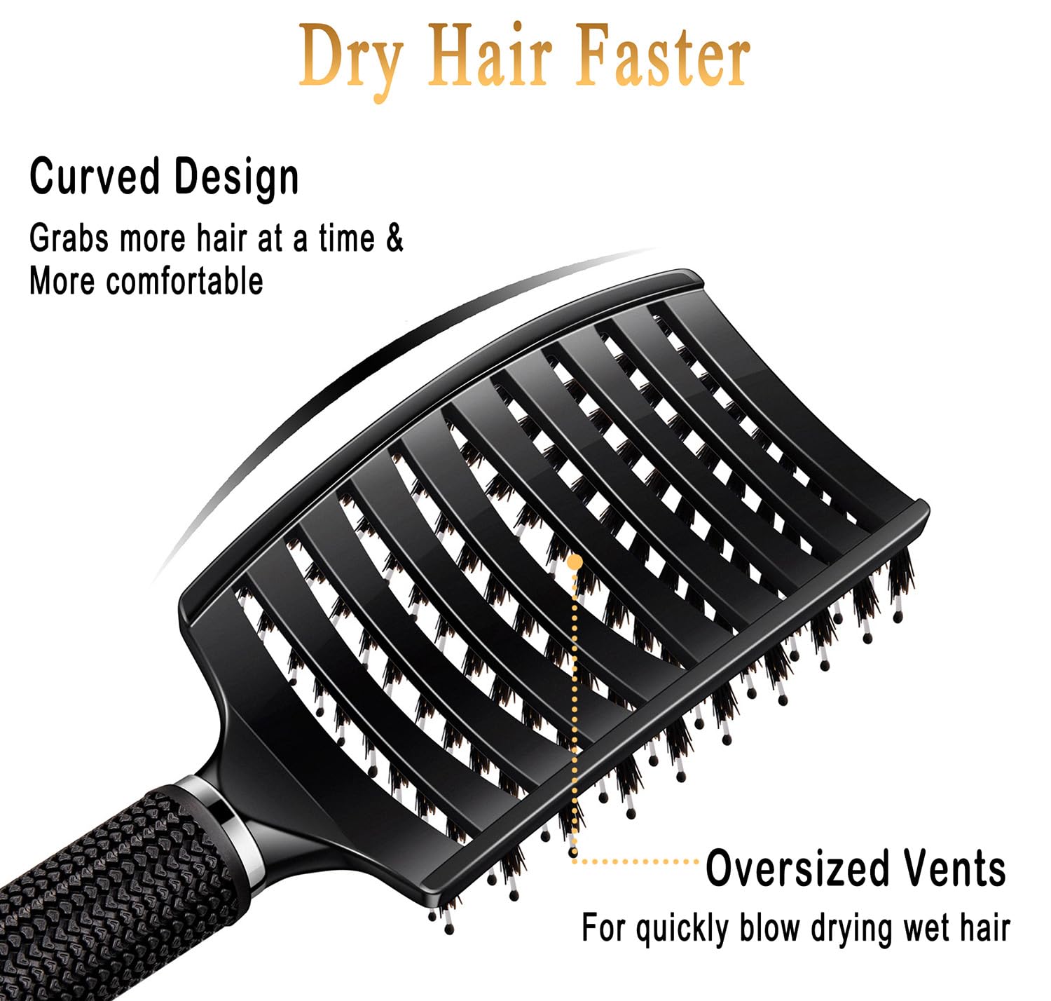 KTKUDY detangling brush makes a thoughtful gift for friends and family