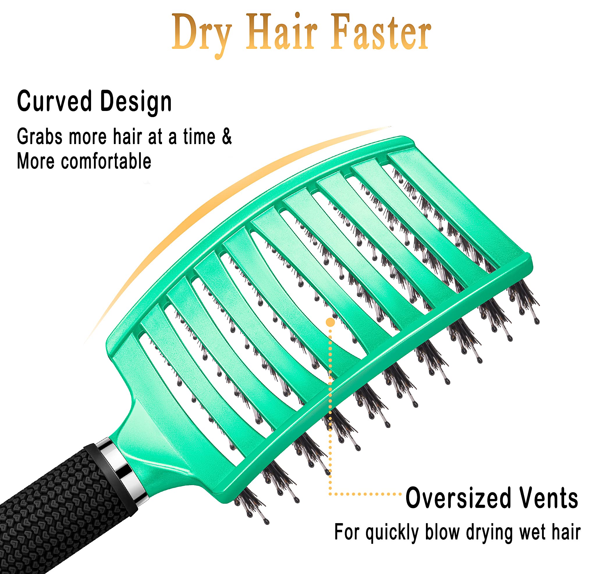 KTKUDY universal detangler for all hair types offers quick, gentle detangling