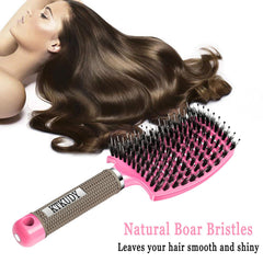 KTKUDY vented detangler speeds up drying by allowing airflow.