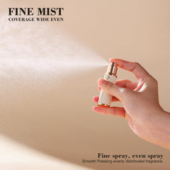 Compact 5ml bottle fits easily in pockets and bags