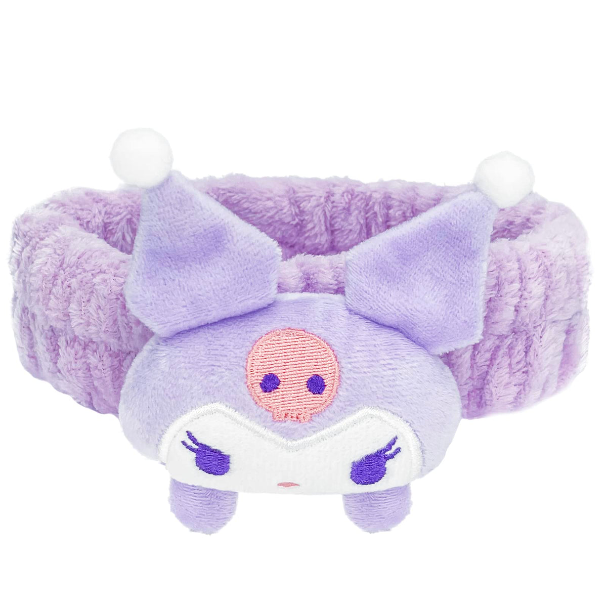 Diadema Kugiter para spa, enfoque lavado de rostro, suave y elástica para sostener el cabello.