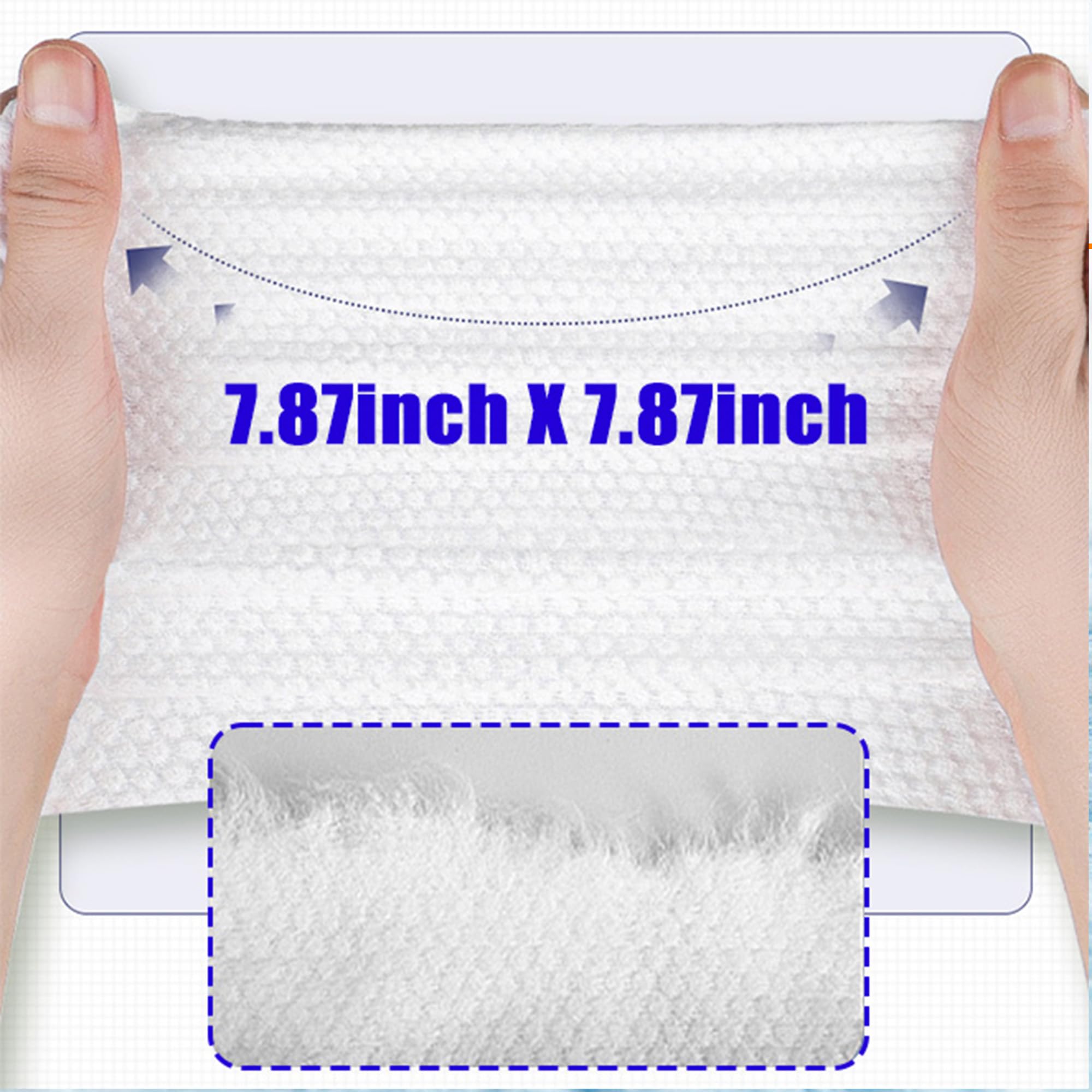KUKEO makeup remover towels help lift makeup without rubbing.