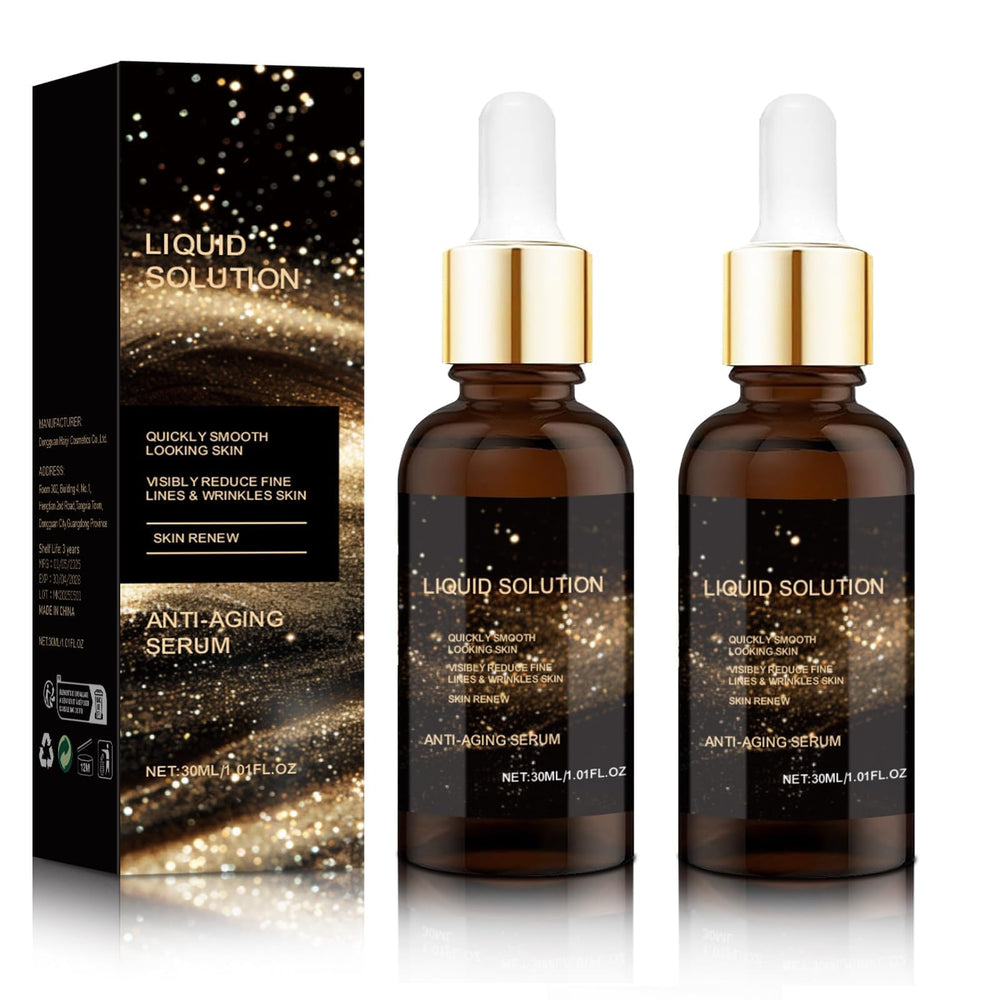 KUKSY Olavita Serum, botella negra, cuidado diario de la piel con firmeza.