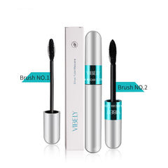 VIBELY Mascara promete 5x pestañas más largas gracias a la fórmula resistente al agua.