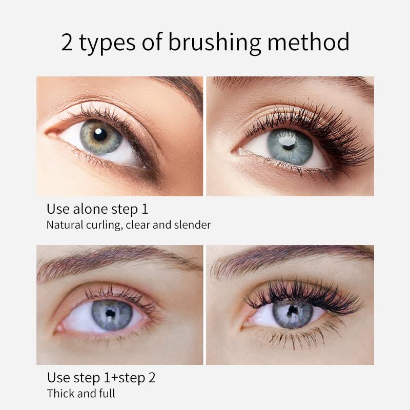 KUNSHNBEI VIBELY brush design prevents clumping for smooth application.