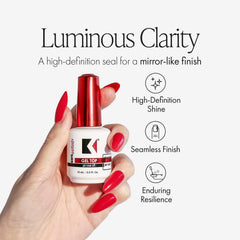 KUPA GelFinity: brocha precisa para aplicación suave y uniforme.