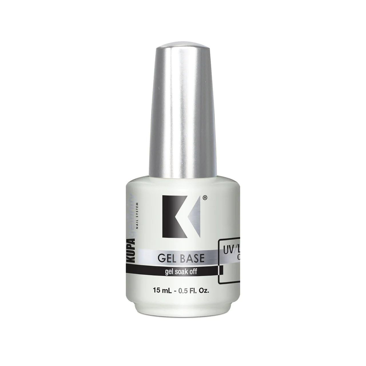 KUPA GelFinity gel base coat bottle for stronger adhesion and lasting nails.