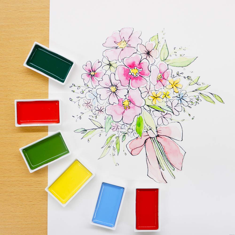 Gift-ready packaging with green washi overlay enhances shelf appeal