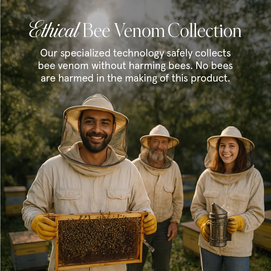 KUSHI Bee Venom Serum cruelty-free logo reinforces clean beauty ethics