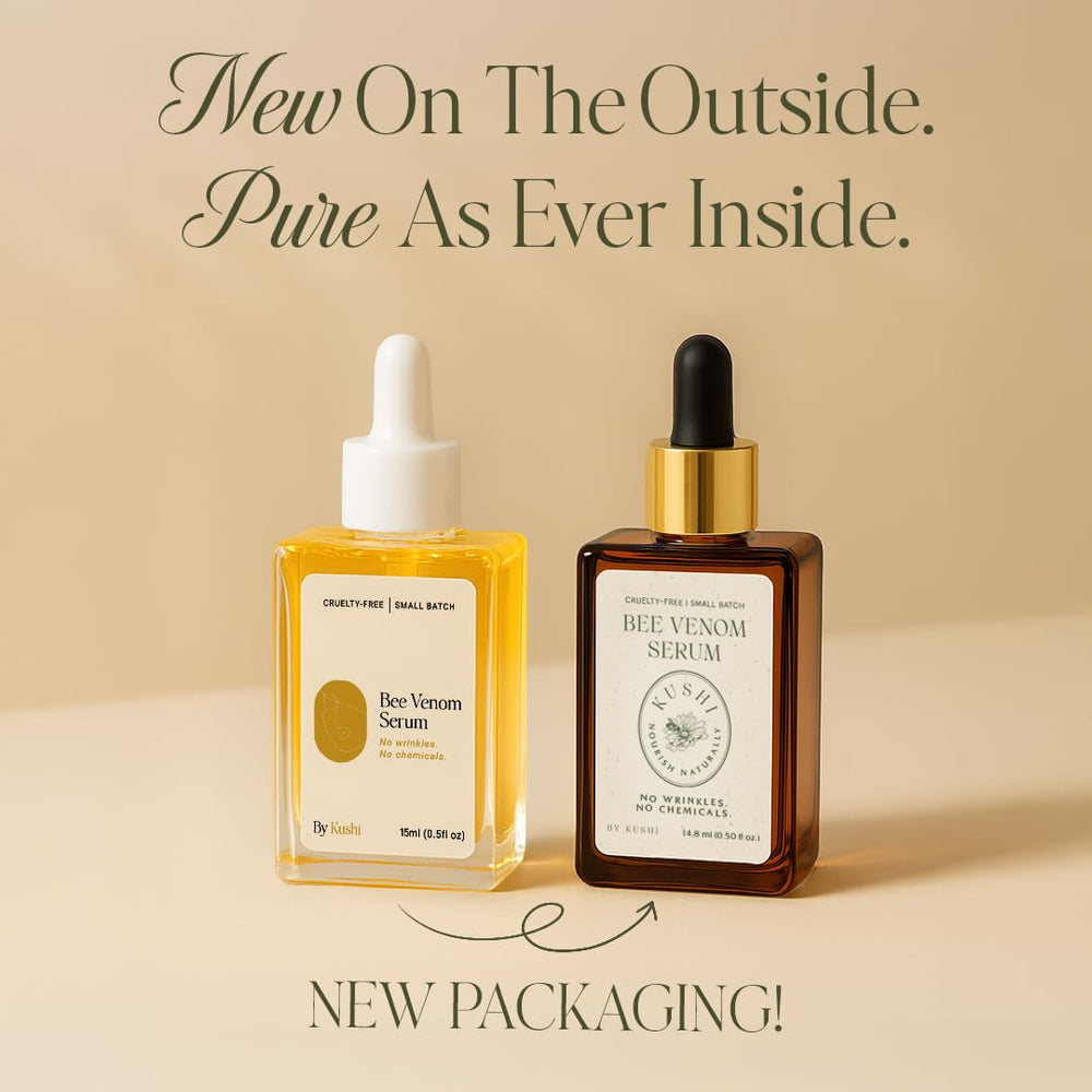 KUSHI Bee Venom Serum with Manuka honey focus for nourishing hydration