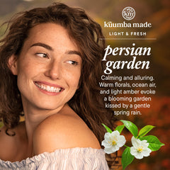 Kuumba Made Persian Garden note illustration showing evolving floral layers.