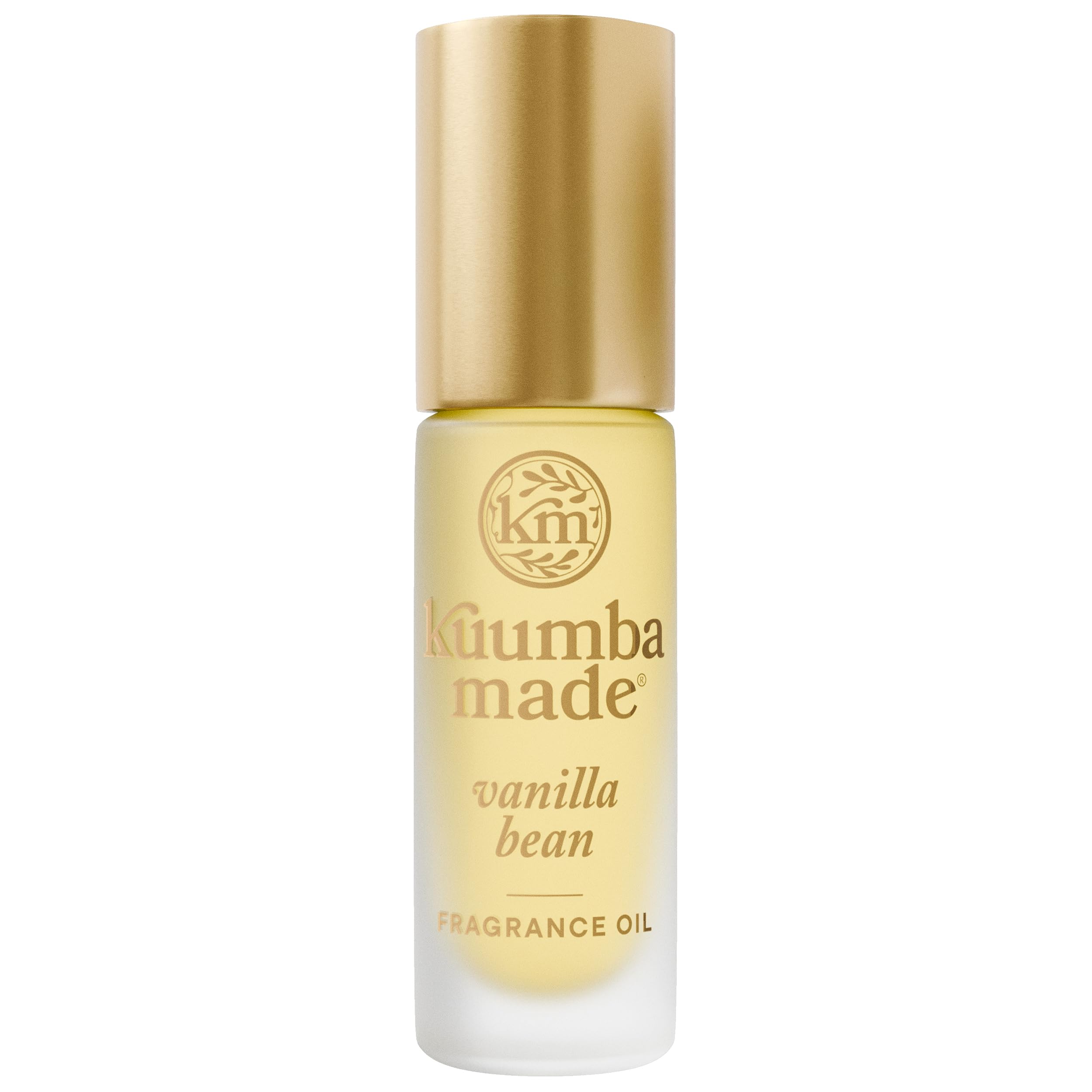 Kuumba Made Vanilla Bean Fragrance Oil in roller bottle for everyday scent