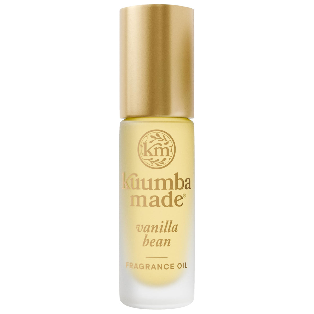 Kuumba Made Vanilla Bean Fragrance Oil in roller bottle for everyday scent
